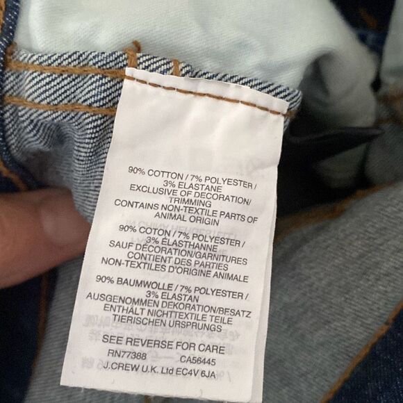 Madewell Taller 10" High-Rise Skinny‎ Jeans: Drop-Hem Edition Size 26 - Picture 11 of 11